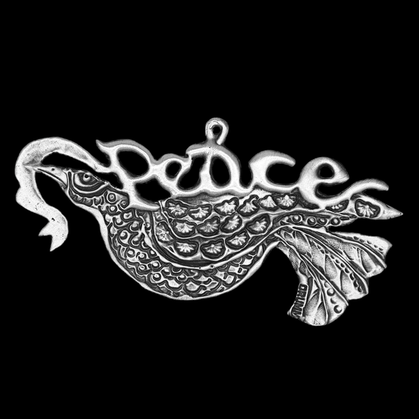 "Peace" Dove Ornament
