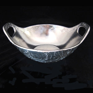 Deep Bowl with Side Cut Handles