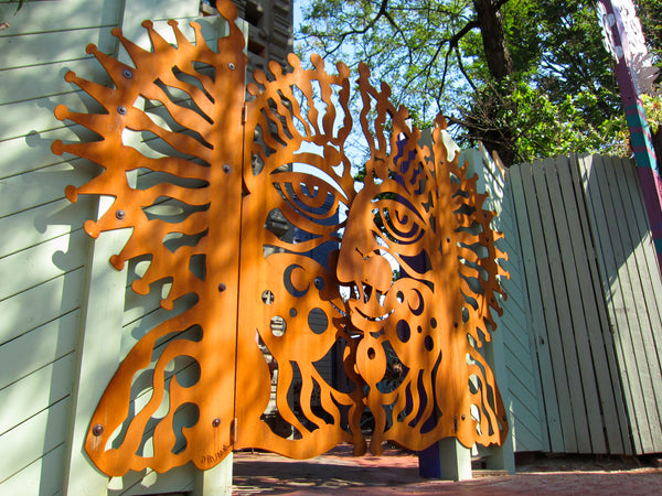 Main Gate at Don Drumm Studios