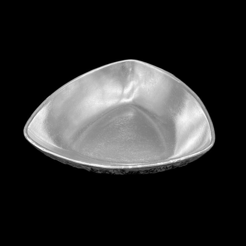 Shallow Triangle Bowl with Sun Bottom