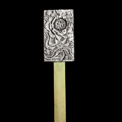 Blooming Flower Garden Stake