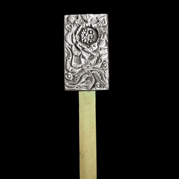 Blooming Flower Garden Stake