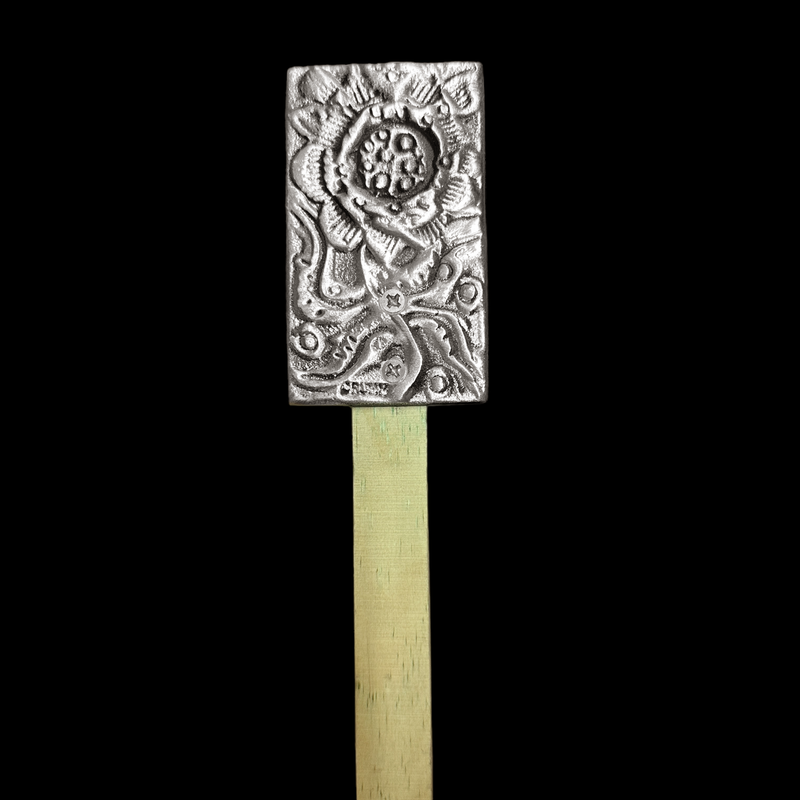 Blooming Flower Garden Stake