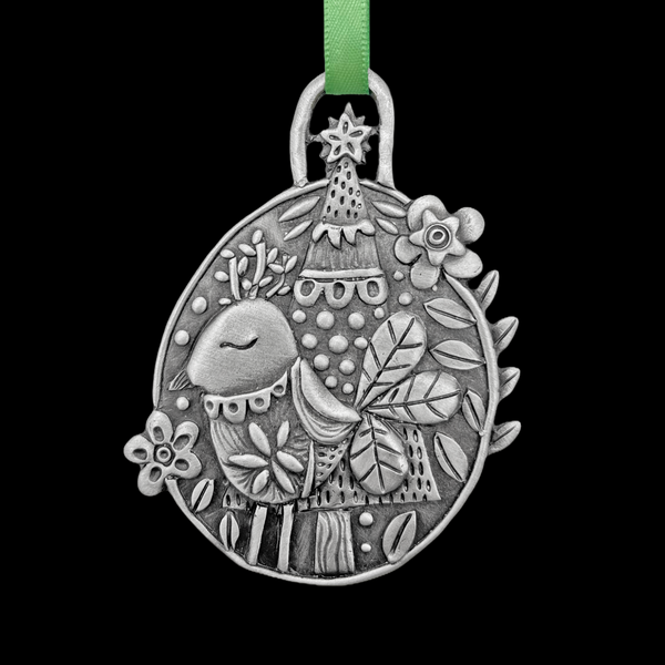 Leandra Drumm "Christmas Bird" Ornament