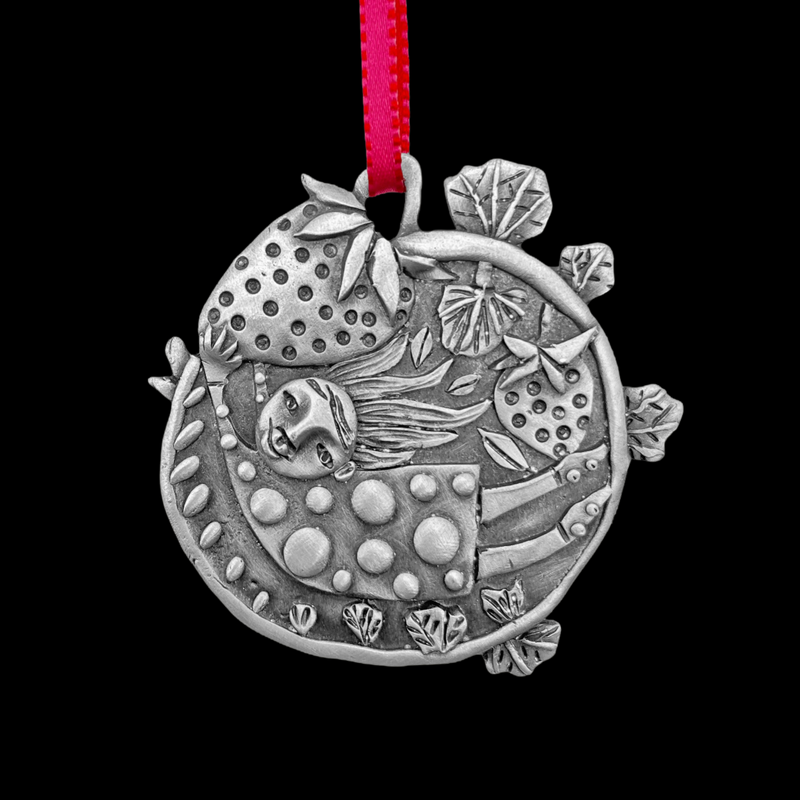 Leandra Drumm "Strawberry Patch" Ornament