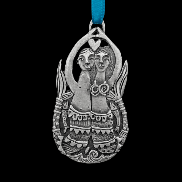 Leandra Drumm "Mermaid Couple" Ornament