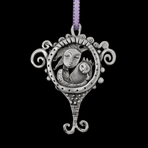 Leandra Drumm "Mother & Baby Cameo" Ornament