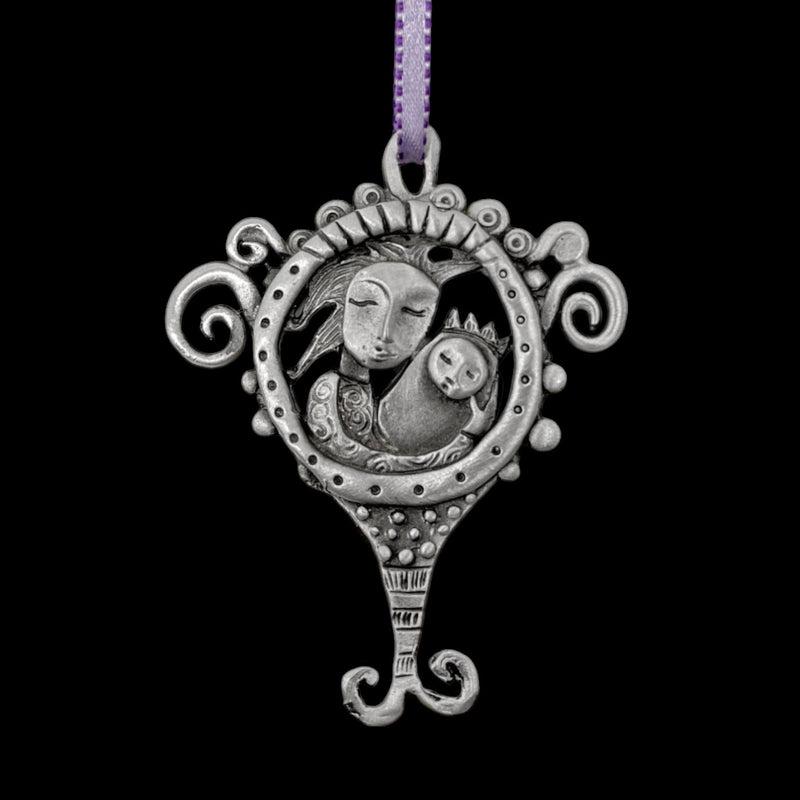 Leandra Drumm "Mother & Baby Cameo" Ornament