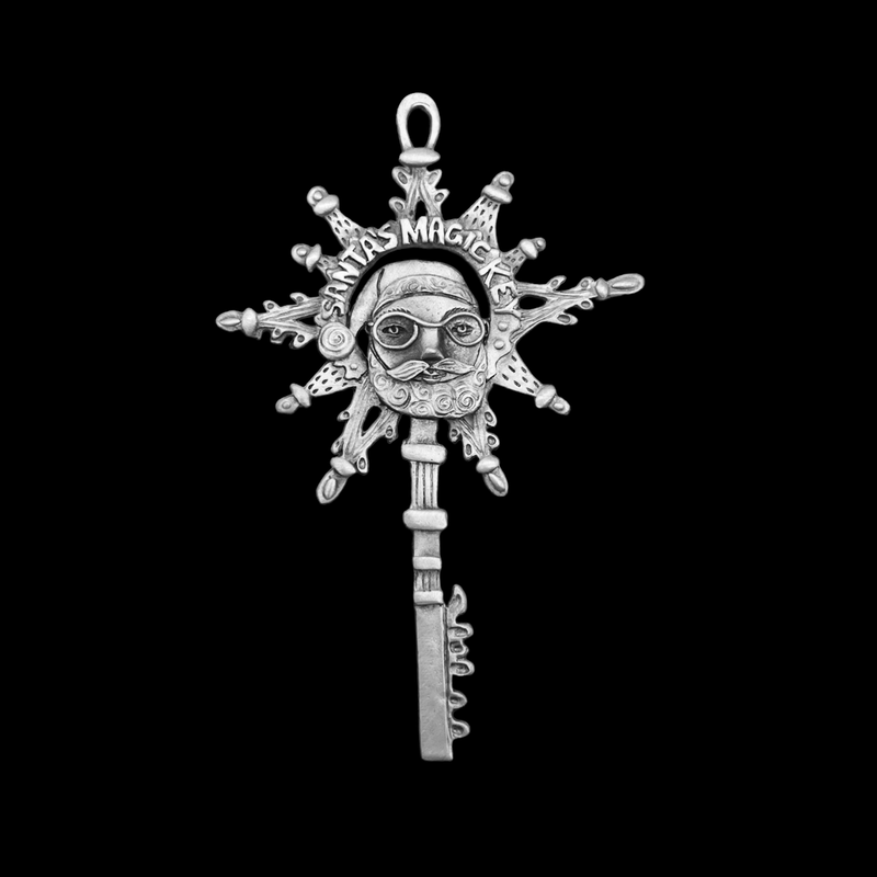Leandra Drumm Santa Key Ornament