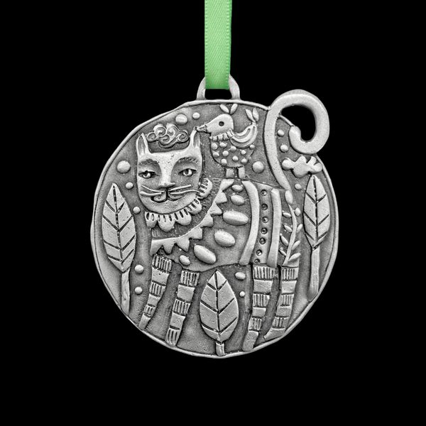 Leandra Drumm "Outdoor Cat" Ornament