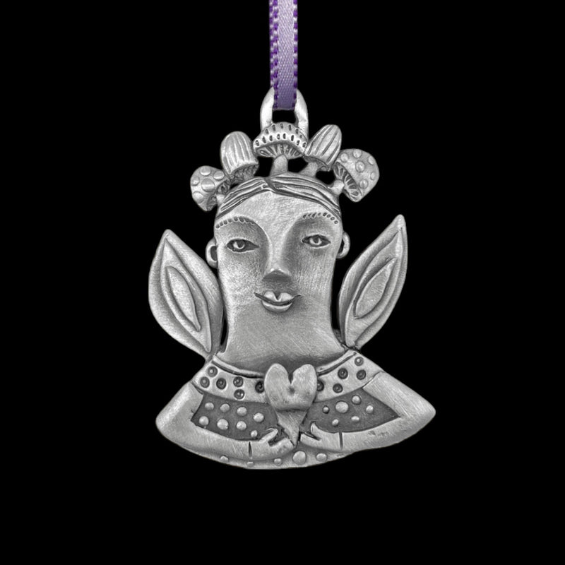 Leandra Drumm "Mushroom Fairy" Ornament
