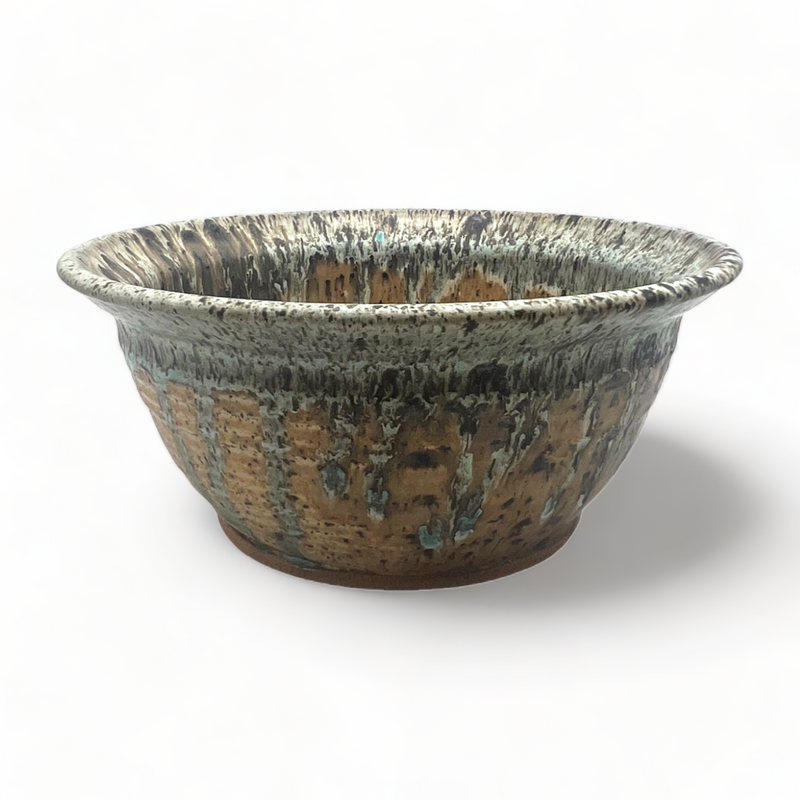 Twice Baked Pottery - Serving Bowl, Desert Sage