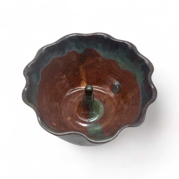 Twice Baked Pottery - Apple Baker, Emerald