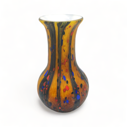 Grateful Gathers Glass - Wild Honey Small Trumpet Reactive Vase