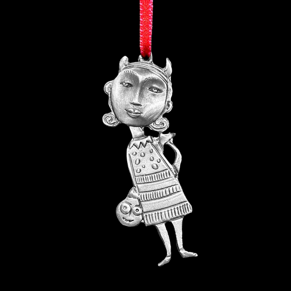 Leandra Drumm "Devil Girl" Ornament