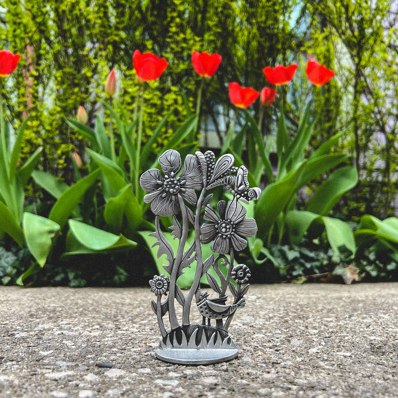 Leandra Drumm "Garden Flowers" Sculpture