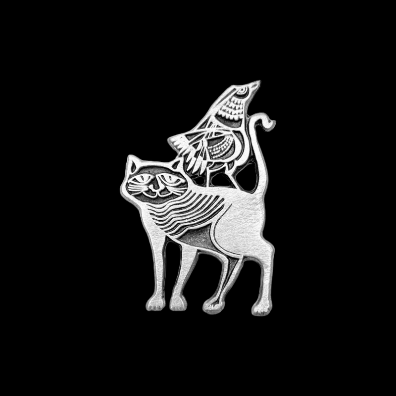 Cat Companion Pin