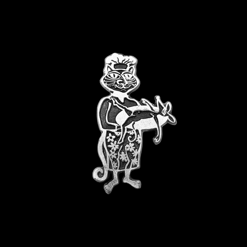 Cat Cook Pin