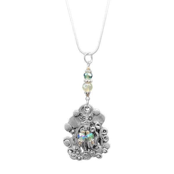 Artistic Preservation Abstract & Labradorite Necklace