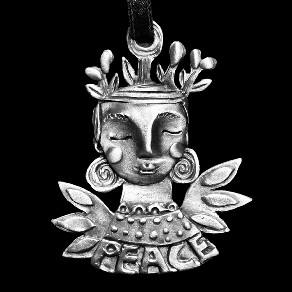 Leandra Drumm "Lady Peace" Ornament