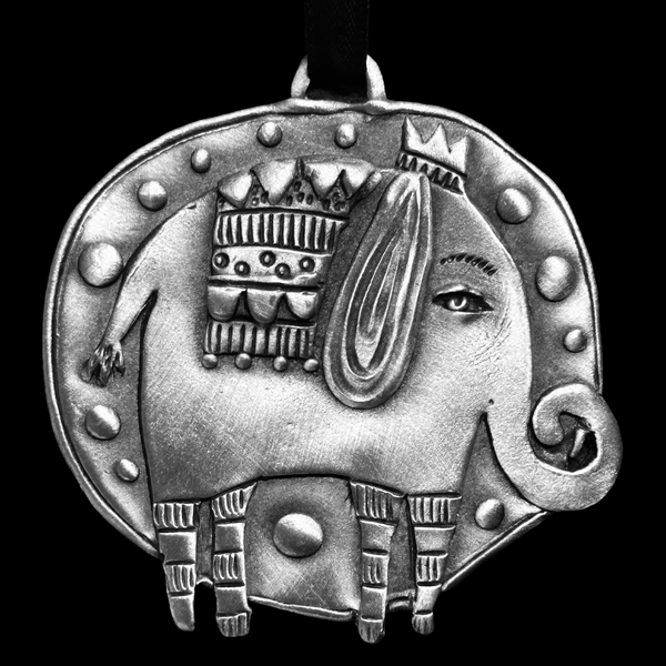 Leandra Drumm "Bubbles the Elephant" Ornament