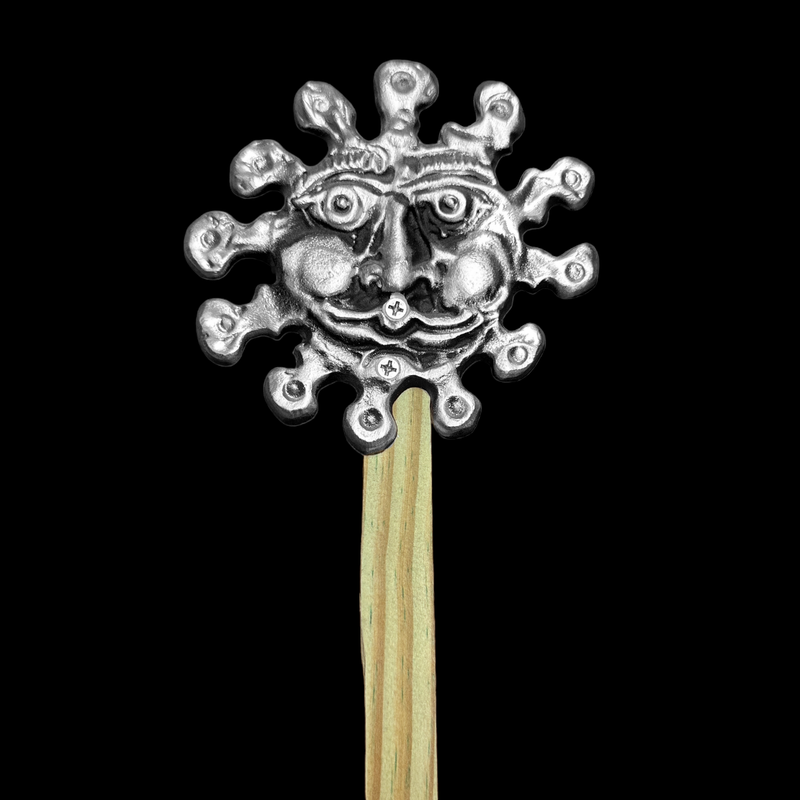 Classic Sun Face Garden Stake