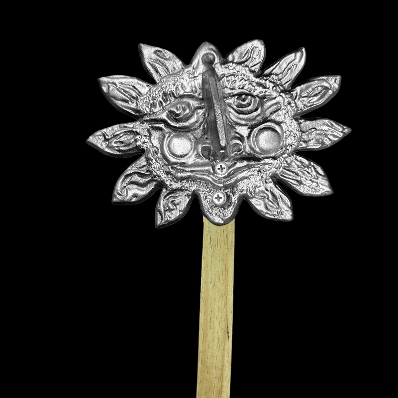 Nosey Sun Face Garden Stake