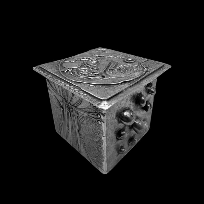 Tile Box with Crescent Moon Lid