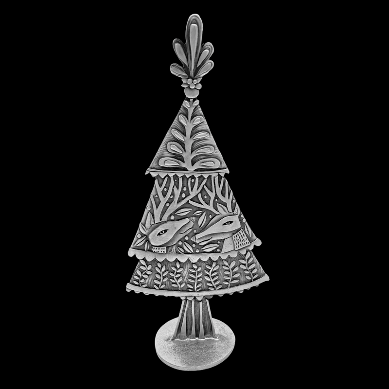 Leandra Drumm "Reindeer Tree" Sculpture