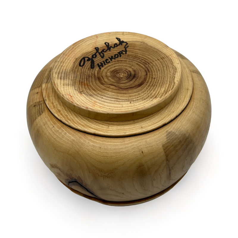 Jim Zofchak Hickory Footed Bowl