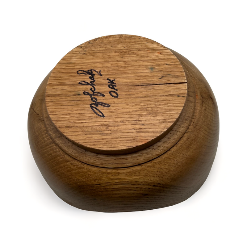 Jim Zofchak Oak Natural Edge Bowl