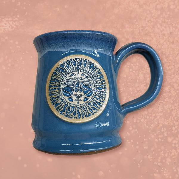 Don Drumm Ceramic Mug - Blue