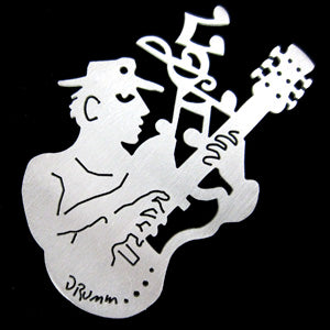 NEW! Don Drumm Jazz Guitarist Ornament