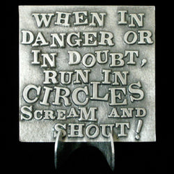 Don Drumm "When in Danger" Tile