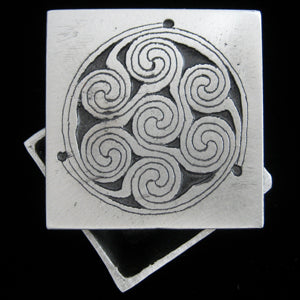 Don Drumm Small Celtic Spiral Box