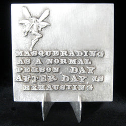 Don Drumm "Normal Person" Tile