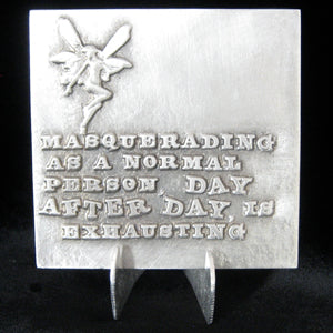 Don Drumm "Normal Person" Tile