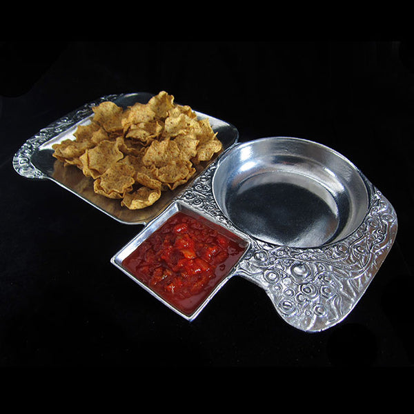 3-Section Dip Serving Tray
