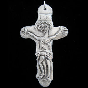 DISC Don Drumm Flat Crucifix Pendant