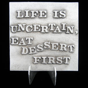 Don Drumm "Life Uncertain" Tile
