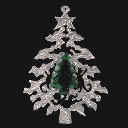 Don Drumm Filigree Christmas Tree with Glass