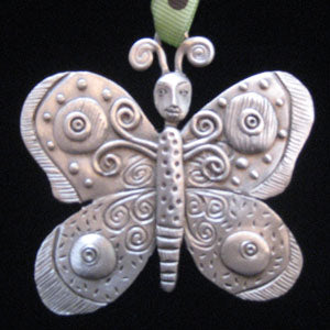 Leandra Drumm Butterfly Ornament