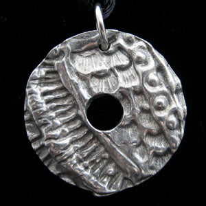 Don Drumm Small Abstract Disc Pendant