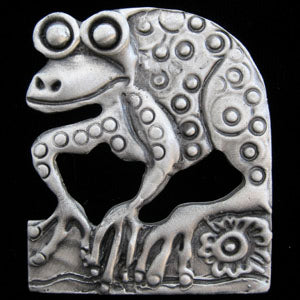 DISC Don Drumm Happy Frog Pin