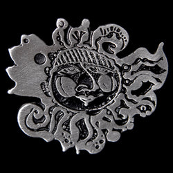 Don Drumm Flat Sun Pin