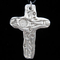 DISC Don Drumm Small Peace Cross Pendant