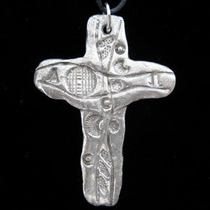 DISC Don Drumm Small Peace Cross Pendant