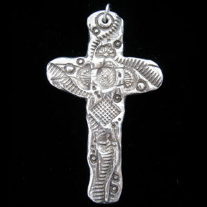 Don Drumm Large Peace Cross Pendant