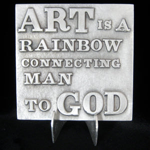 Don Drumm Rainbow to God Tile