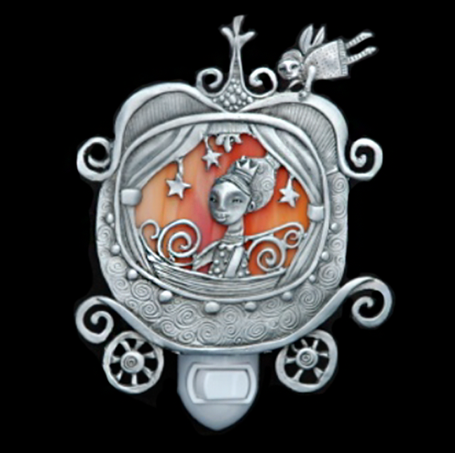 Leandra Drumm "Pumpkin Carriage" Night Light